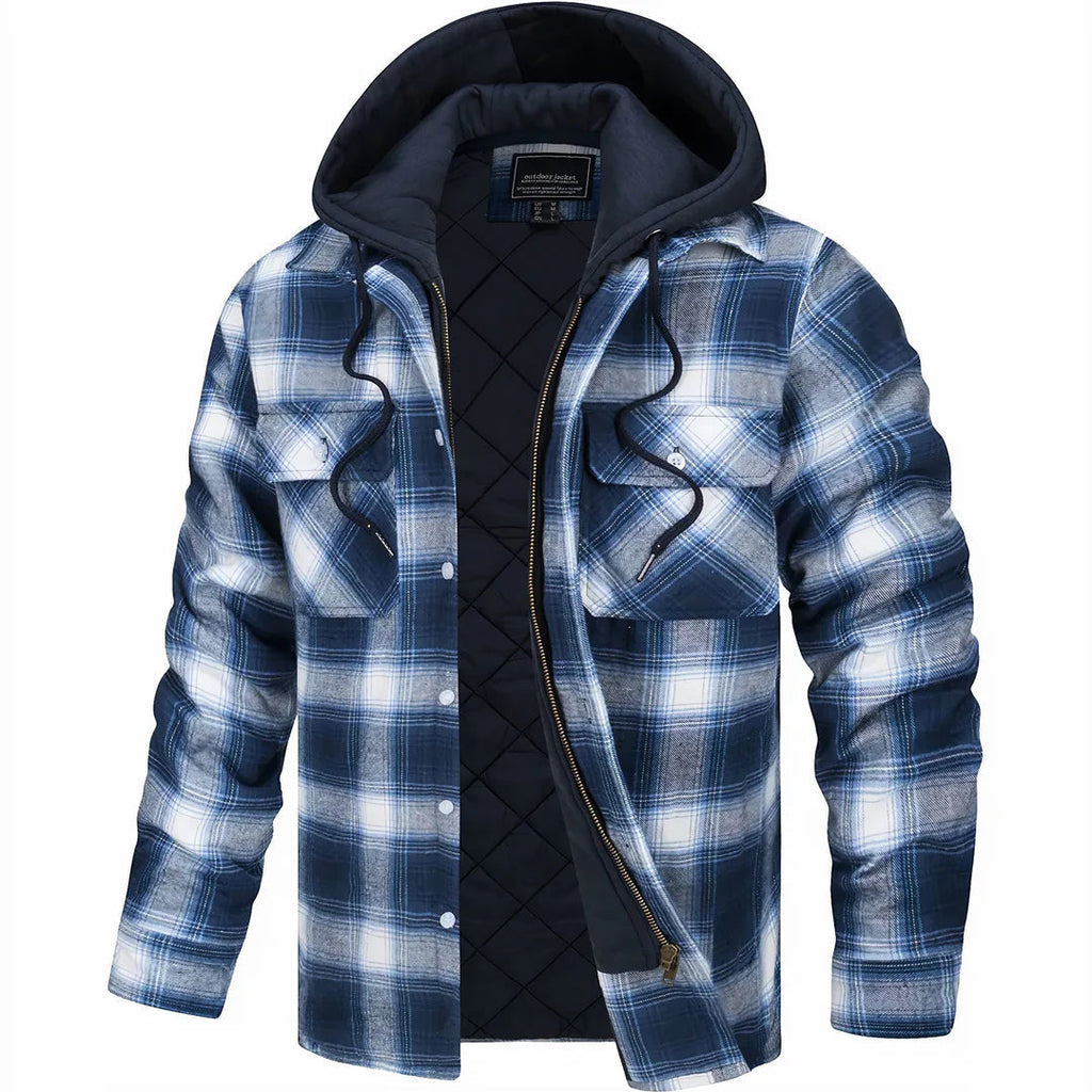 Arend – Warm Men's Coat Made of Premium Wool Blend