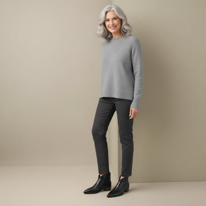 Camille | Luxury Ankle Boots with Low Heel