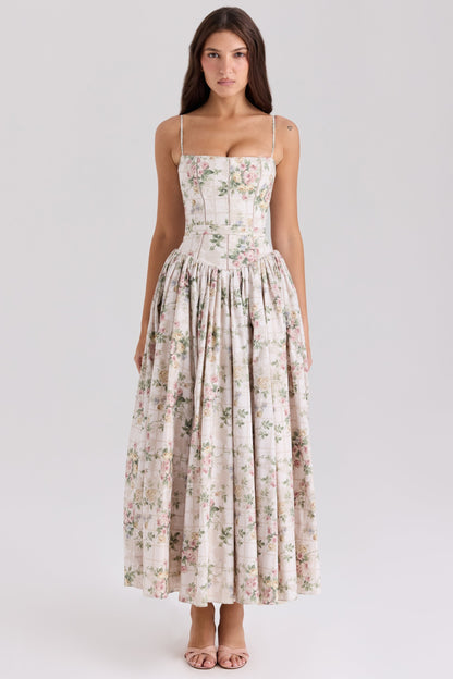 Ysabella | Vintage Ruffle Summer Dress